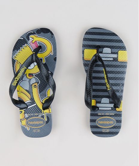 Chinelo-Infantil-Havaianas-Bart-Simpson-Chumbo-9284015-Chumbo_1