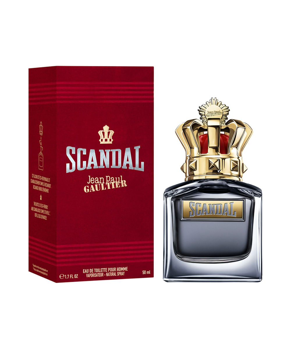 Perfume Jean Paul Gaultier Scandal Pour Homme Masculino Eau De Toilette - 50ml Único