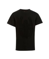 Camiseta-com-Aplicacao-do-Homem-Aranha-Menino-Preta-7979533-Preto_1
