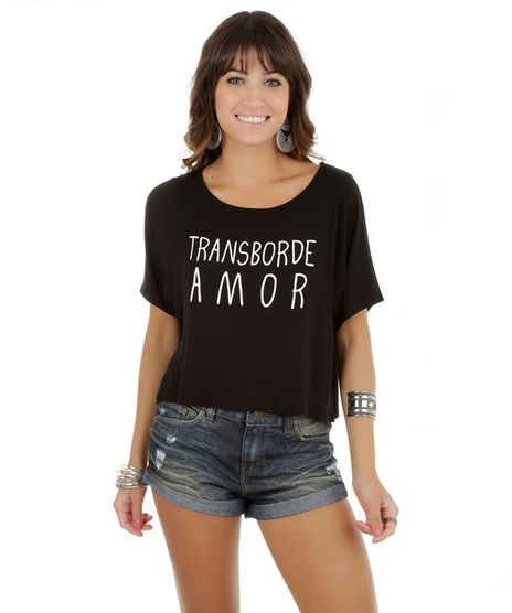 Blusa-Cropped-com-Estampa---Transborde-Amor--Preta-8124078-Preto_1