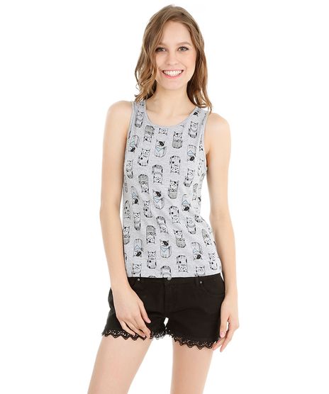 Regata-Capricho-com-Estampa-de-Gatos-Cinza-8125213-Cinza_1