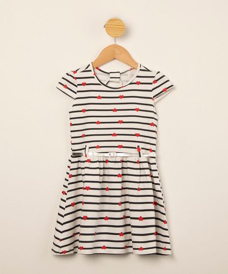 vestido-infantil-listrado-com-recorte-e-cinto-manga-curta-off-white-1008795-Off_White_1 vestido-infantil-listrado-com-recorte-e-cinto-manga-curta-off-white-1008795-Off_White_1