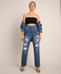 calca-reta-jeans-destroyed-cintura-super-alta-azul-medio-1010422-Azul_Medio_1