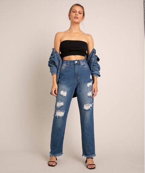 calca-reta-jeans-destroyed-cintura-super-alta-azul-medio-1010422-Azul_Medio_1