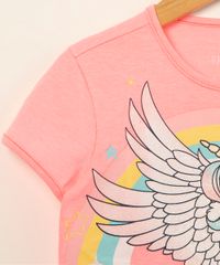 blusa-infantil-unicornio-com-glitter-manga-curta-rosa-neon-1010653-Rosa_Neon_4