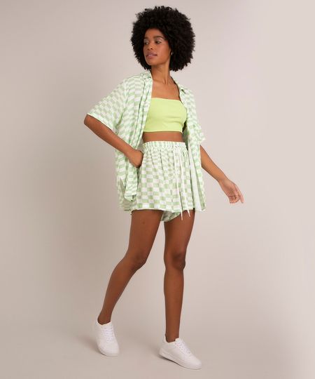 short-de-viscose-estampado-quadriculado-cintura-super-alta-multicor-1005560-Multicor_1 short-de-viscose-estampado-quadriculado-cintura-super-alta-multicor-1005560-Multicor_1
