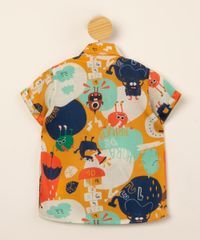 camisa-infantil-de-viscose-estampada-monstros-manga-curta-multicor-1015161-Multicor_2