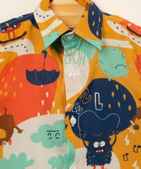camisa-infantil-de-viscose-estampada-monstros-manga-curta-multicor-1015161-Multicor_3