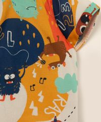 camisa-infantil-de-viscose-estampada-monstros-manga-curta-multicor-1015161-Multicor_4