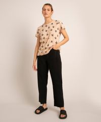 blusa-feminina-estampada-de-cachorro-manga-curta-decote-redondo--kaki-9705931-Kaki_3