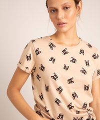 blusa-feminina-estampada-de-cachorro-manga-curta-decote-redondo--kaki-9705931-Kaki_4