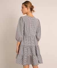 vestido-curto-estampado-xadrez-vichy-com-babado-manga-bufante-preto-1000478-Preto_2