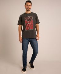 camiseta-de-algodao-da-banda-the-rolling-stones-manga-curta-gola-careca-preta-1011522-Preto_3
