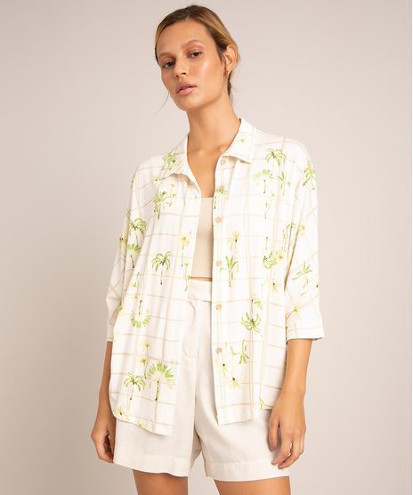 camisa-estampada-xadrez-e-coqueiros--manga-7-8-off-white-1013276-Off_White_1