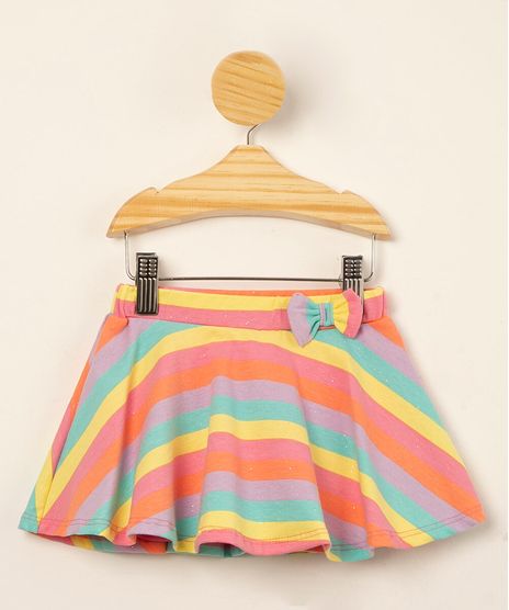 short-saia-infantil-listrado-com-glitter-e-laco--multicor-1009509-Multicor_1