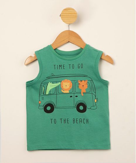 regata-infantil-de-algodao--time-to-go-to-the-beach--verde-1010358-Verde_1