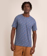 camiseta-manga-curta-gola-careca-mini-estampa-de-folhagens-com-bolso-azul-1011833-Azul_1