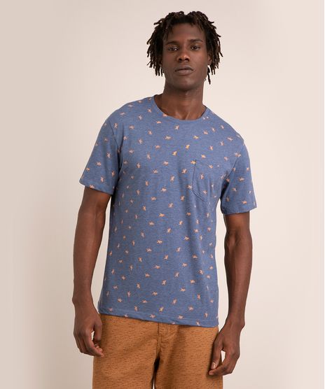 camiseta-manga-curta-gola-careca-mini-estampa-de-folhagens-com-bolso-azul-1011833-Azul_1