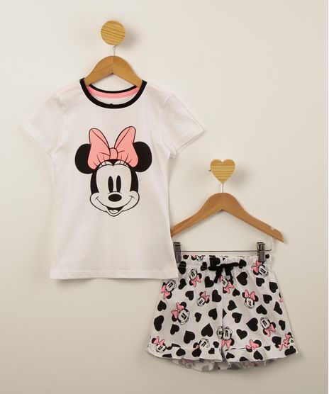 pijama-infantil-de-algodao-manga-curta-estampado-minnie-off-white-1002967-Off_White_1