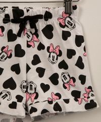 pijama-infantil-de-algodao-manga-curta-estampado-minnie-off-white-1002967-Off_White_4