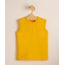 Regata-Infantil-Basica-de-Algodao-com-Bolso-Amarela-1006546-Amarelo_1