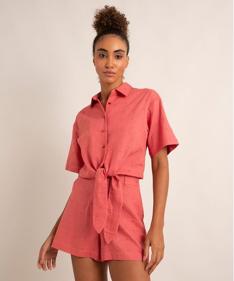 camisa-cropped-com-linho-maquinetada-com-amarracao-manga-curta-salvador-preta-gil-rosa-1005568-Rosa_1