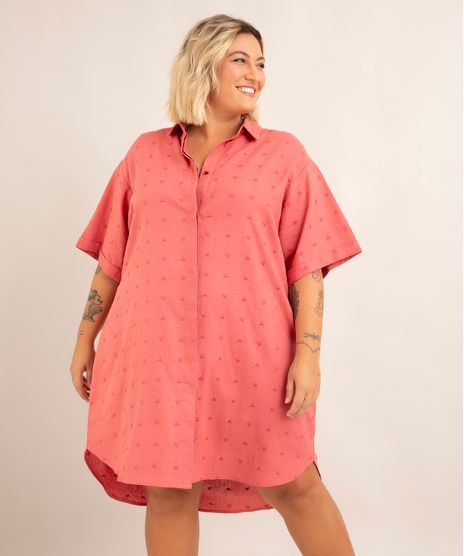 vestido-plus-size-chemise-com-linho-maquinetado-manga-curta-salvador-preta-gil-rosa-1005630-Rosa_1