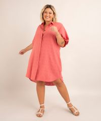 vestido-plus-size-chemise-com-linho-maquinetado-manga-curta-salvador-preta-gil-rosa-1005630-Rosa_3