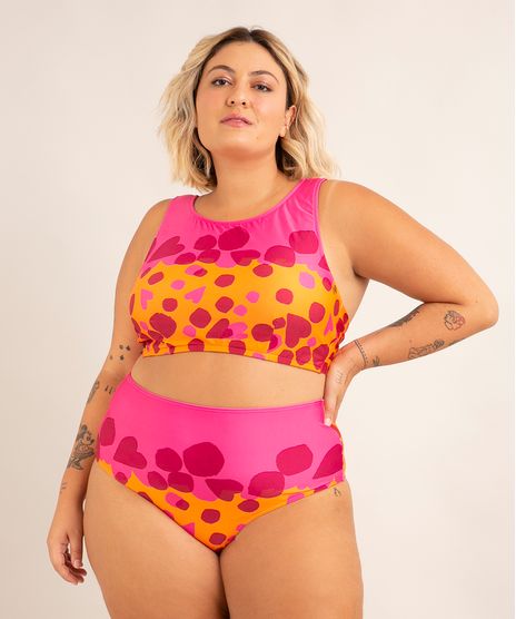 biquini-calcinha-hot-pant-plus-size-estampada-confete-protecao-uv50--alem-dos-mares-salvador-preta-gil--laranja-1014742-Laranja_1