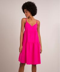 Vestido-de-Algodao-com-Recortes-Curto-Alca-Cruzada-Pink-9985566-Pink_1