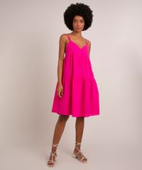 Vestido-de-Algodao-com-Recortes-Curto-Alca-Cruzada-Pink-9985566-Pink_4