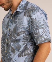 camisa-em-algodao-estampada-folhagens-manga-curta-azul-medio-1011162-Azul_Medio_4