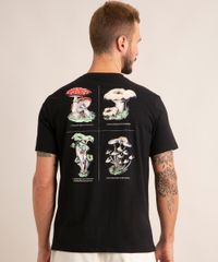 camiseta-de-algodao-manga-curta-gola-careca--no-more-bad-trip--com-estampa-de-cogumelos-preto-1012746-Preto_2