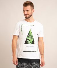 camiseta-de-algodao-manga-curta-gola-careca-estampa-geometrica-de-folhagens-branco-1008270-Branco_1