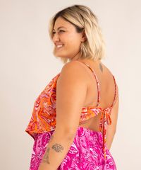 regata-plus-size-cropped-lenco-de-viscose-estampado-paisley-com-amarracao-alca-fina-decote-reto-alem-dos-mares-noronha-manu-gavassi-coral-1005633-Coral_2 regata-plus-size-cropped-lenco-de-viscose-estampado-paisley-com-amarracao-alca-fina-decote-reto-alem-dos-mares-noronha-manu-gavassi-coral-1005633-Coral_2
