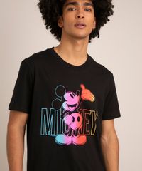 camiseta-de-algodao-manga-curta-gola-careca-estampa-degrade-mickey-preta-1014667-Preto_4