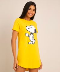 camisola-manga-curta-snoopy-amarela-1005902-Amarelo_4