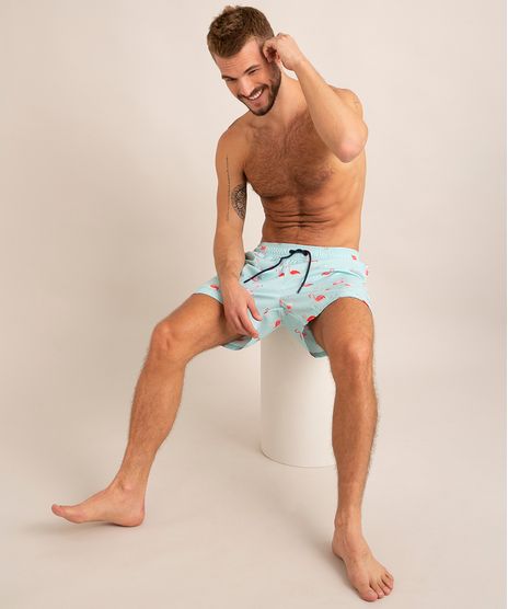 short-estampado-de-flamingos-com-cordao-azul-claro-1011683-Azul_Claro_1