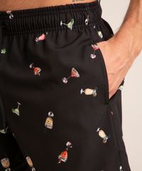 short-estampado-drinks-com-cordao-preto-1011025-Preto_4