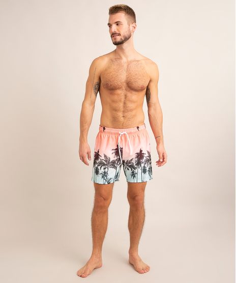 short-estampado-coqueiros-com-cordao-laranja-1011024-Laranja_1