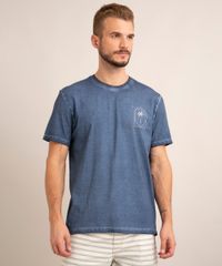 camiseta-de-algodao--welcome-to-paradise--manga-curta-gola-careca-azul-marinho-1012744-Azul_Marinho_2