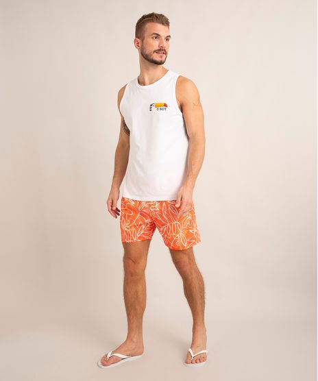 short-estampado-folhagem-com-cordao-laranja-1011688-Laranja_1
