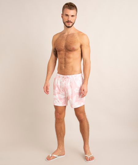 short-estampado-floral-com-cordao-rosa-claro-1003618-Rosa_Claro_1