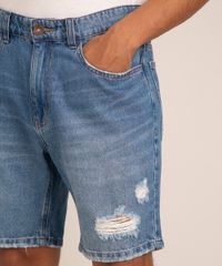 bermuda-slim-jeans-curta-com-puidos-azul-medio-1012656-Azul_Medio_4
