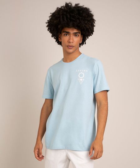 camiseta--living--manga-curta-gola-careca-azul-claro-1013150-Azul_Claro_1