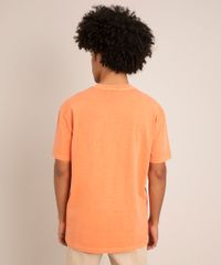 camiseta-de-algodao--optimism-is-a-happiness-magnet---manga-curta-gola-careca--laranja-1016413-Laranja_2