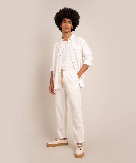 calca-reta-de-sarja-com-cordao-off-white-1011626-Off_White_1 calca-reta-de-sarja-com-cordao-off-white-1011626-Off_White_1