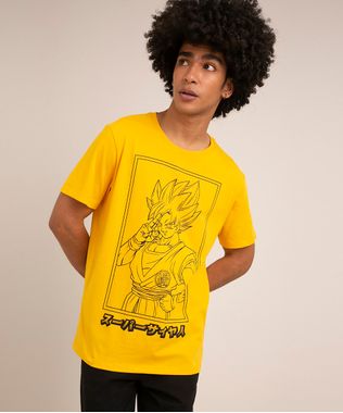 camiseta-de-algodao-goku-dragon-ball-manga-curta-gola-careca--amarela-1007489-Amarelo_1