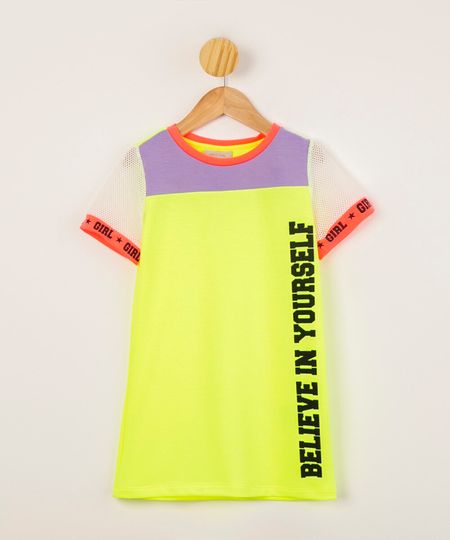 vestido-infantil-manga-curta-com-tela-e-recortes--believe-in-yourself--amarelo-neon-1011191-Amarelo_Neon_1 vestido-infantil-manga-curta-com-tela-e-recortes--believe-in-yourself--amarelo-neon-1011191-Amarelo_Neon_1