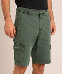 Bermuda-Cargo-de-Sarja-Verde-Escuro-1000610-Verde_Escuro_2